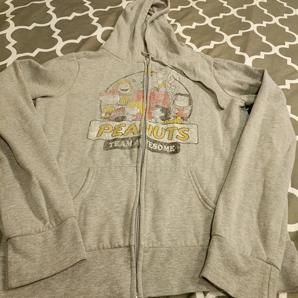 Peanuts Team Awesome Full Zip Hoodie
